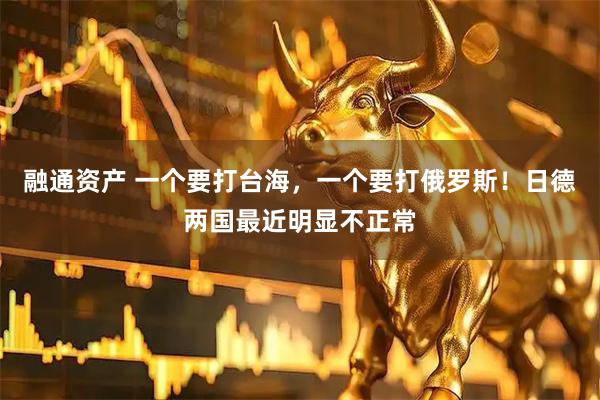 融通资产 一个要打台海，一个要打俄罗斯！日德两国最近明显不正常