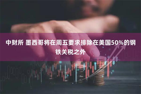 中财所 墨西哥将在周五要求排除在美国50%的钢铁关税之外